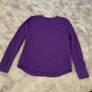 Purple Volcom shirt